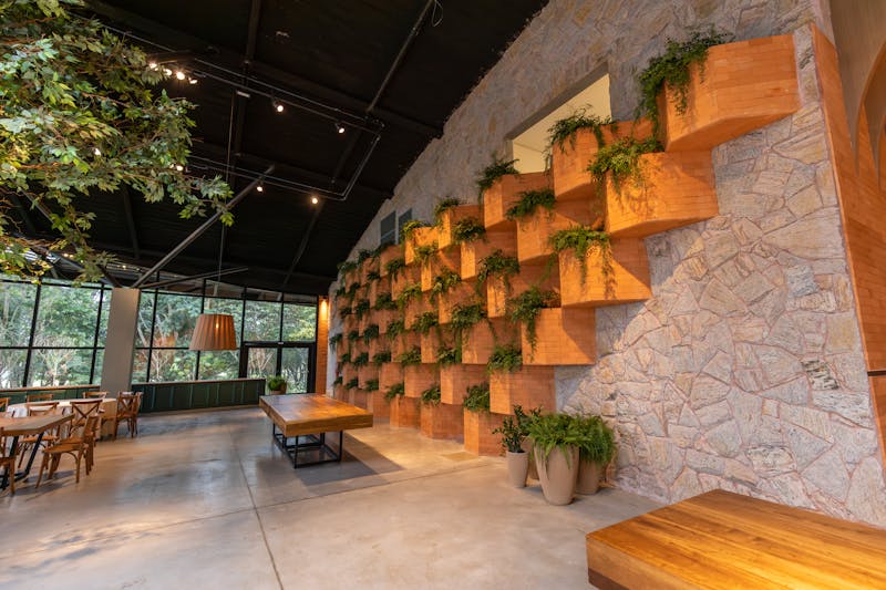 Cozy restaurant interior at Punch pizza Minneapolis