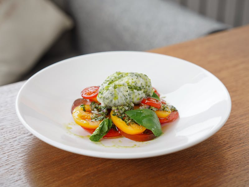 Antipasto platter with cured meats